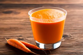 Смузи из моркови полезно для всего организма