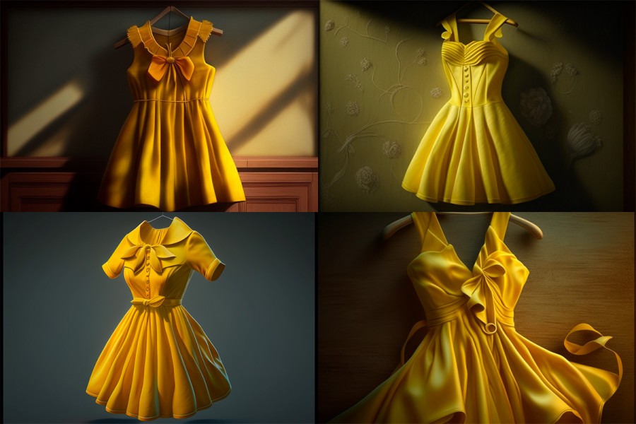 Сочетание желтого цвета в одежде, фото 1